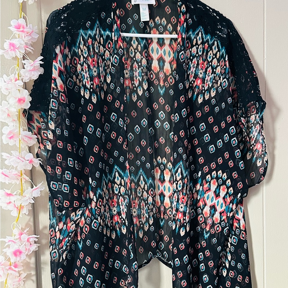 Just Be Vibrant Geometric Women's Blouse